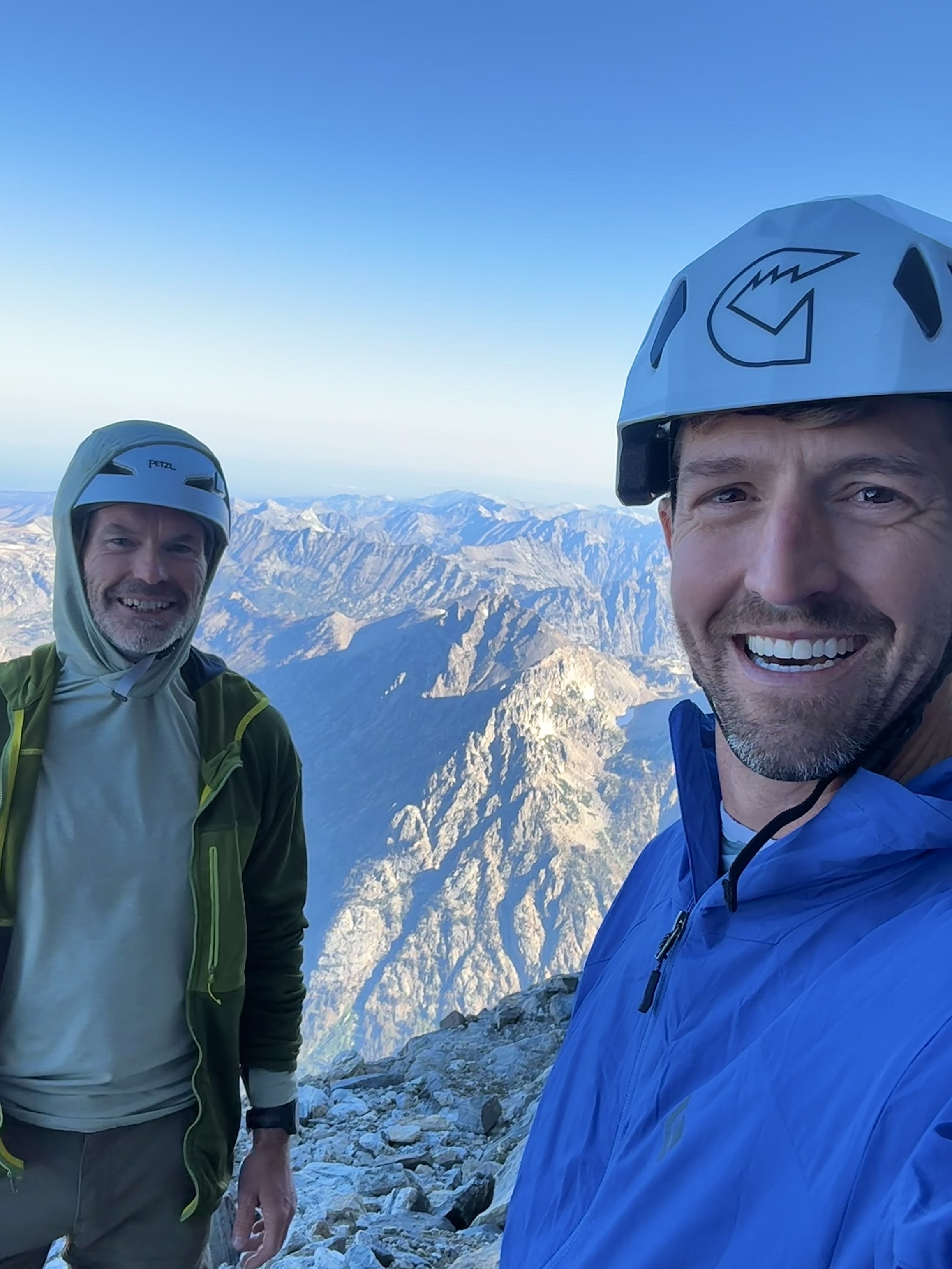 Craig and Chris on Grand Teton