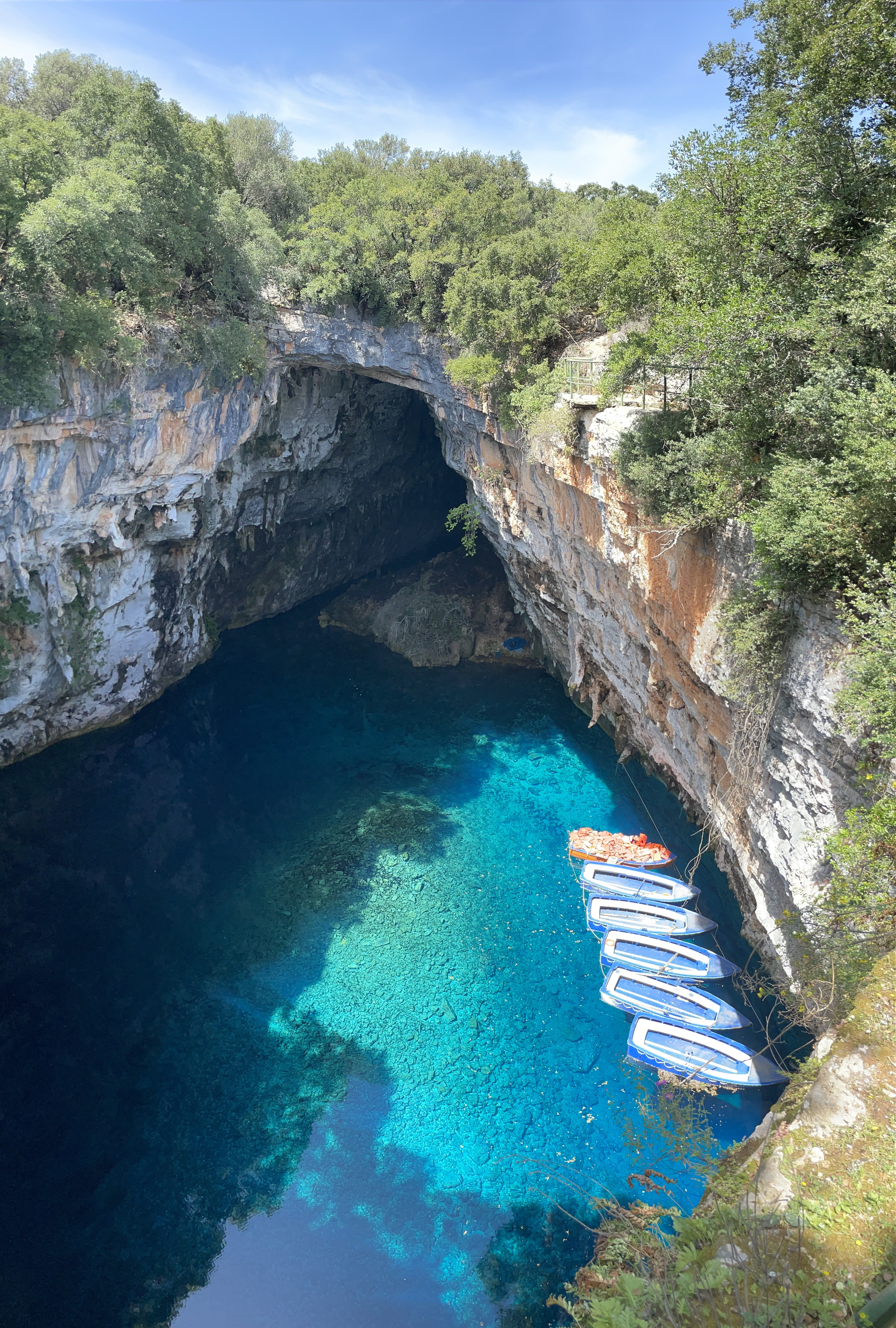 Melissani Cave Lake Kefalonia