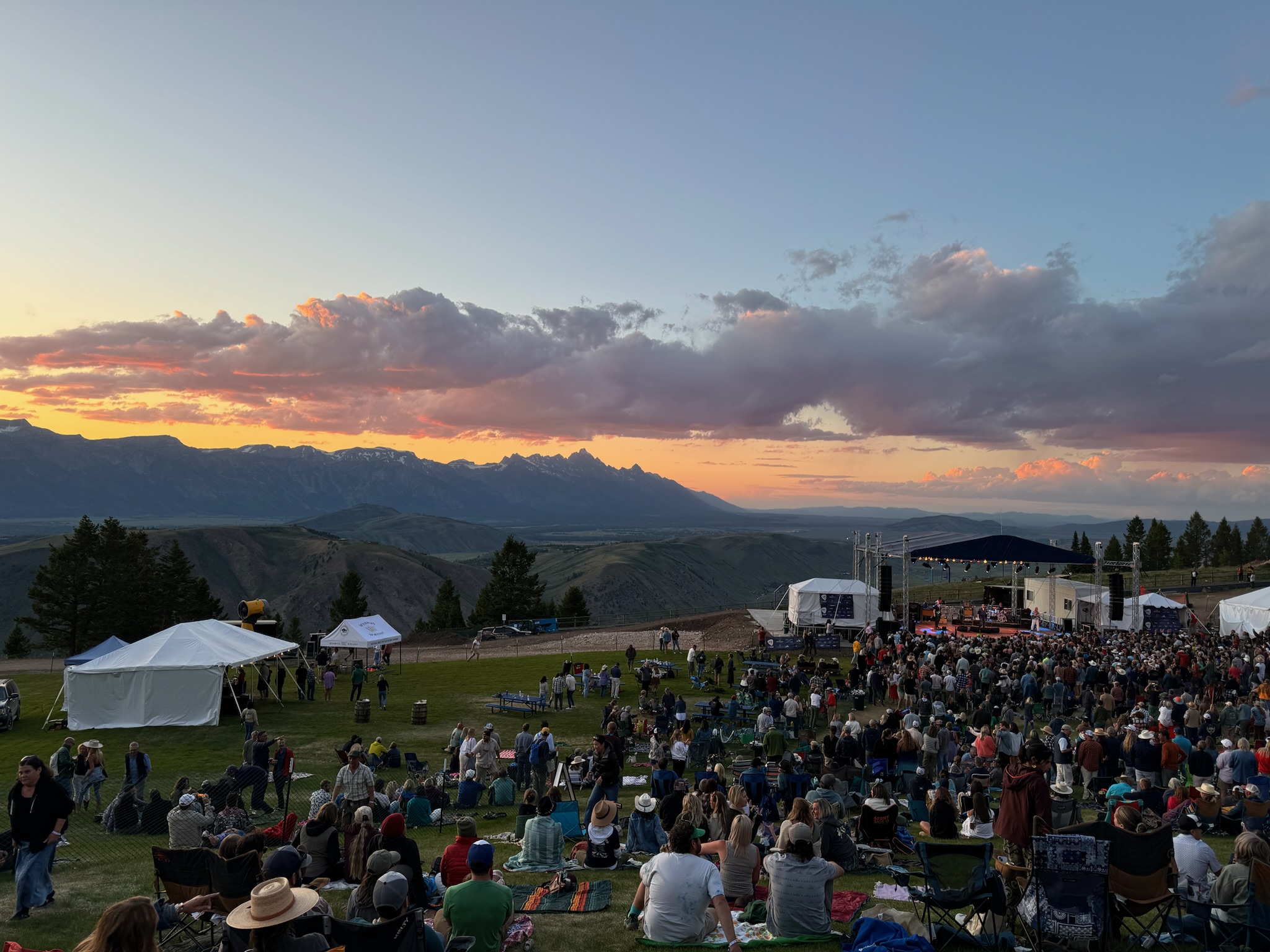 Snow King Mountain Concert Jackson Hole