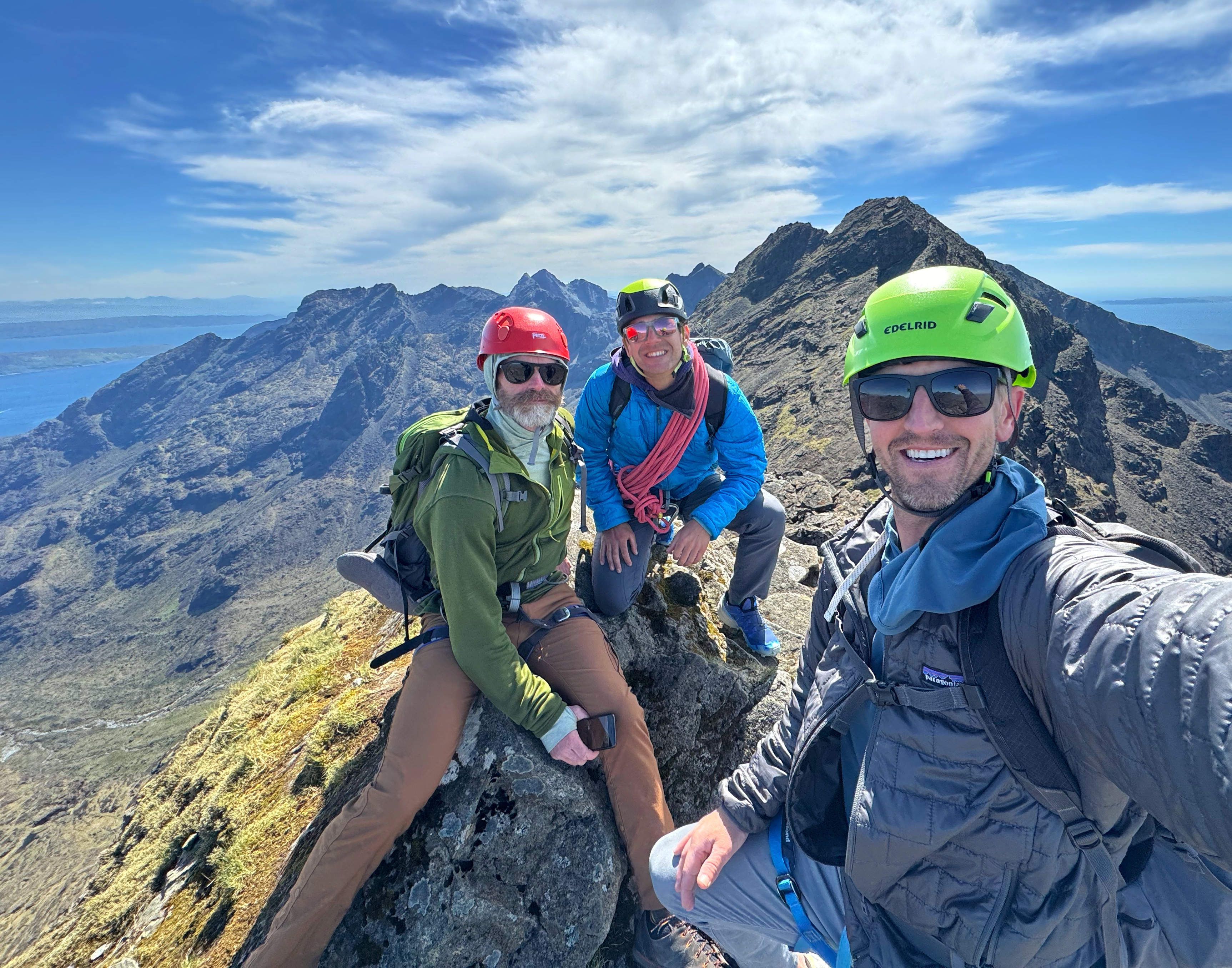 Summit Sgurr a Ghreadaidh