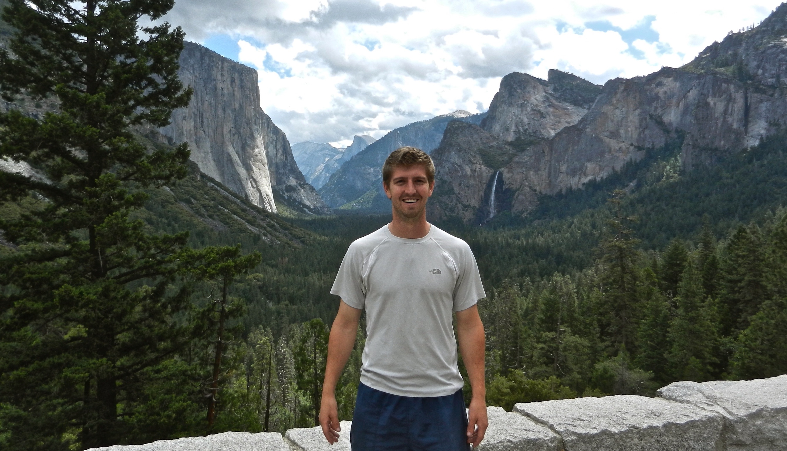 Yosemite Valley first view