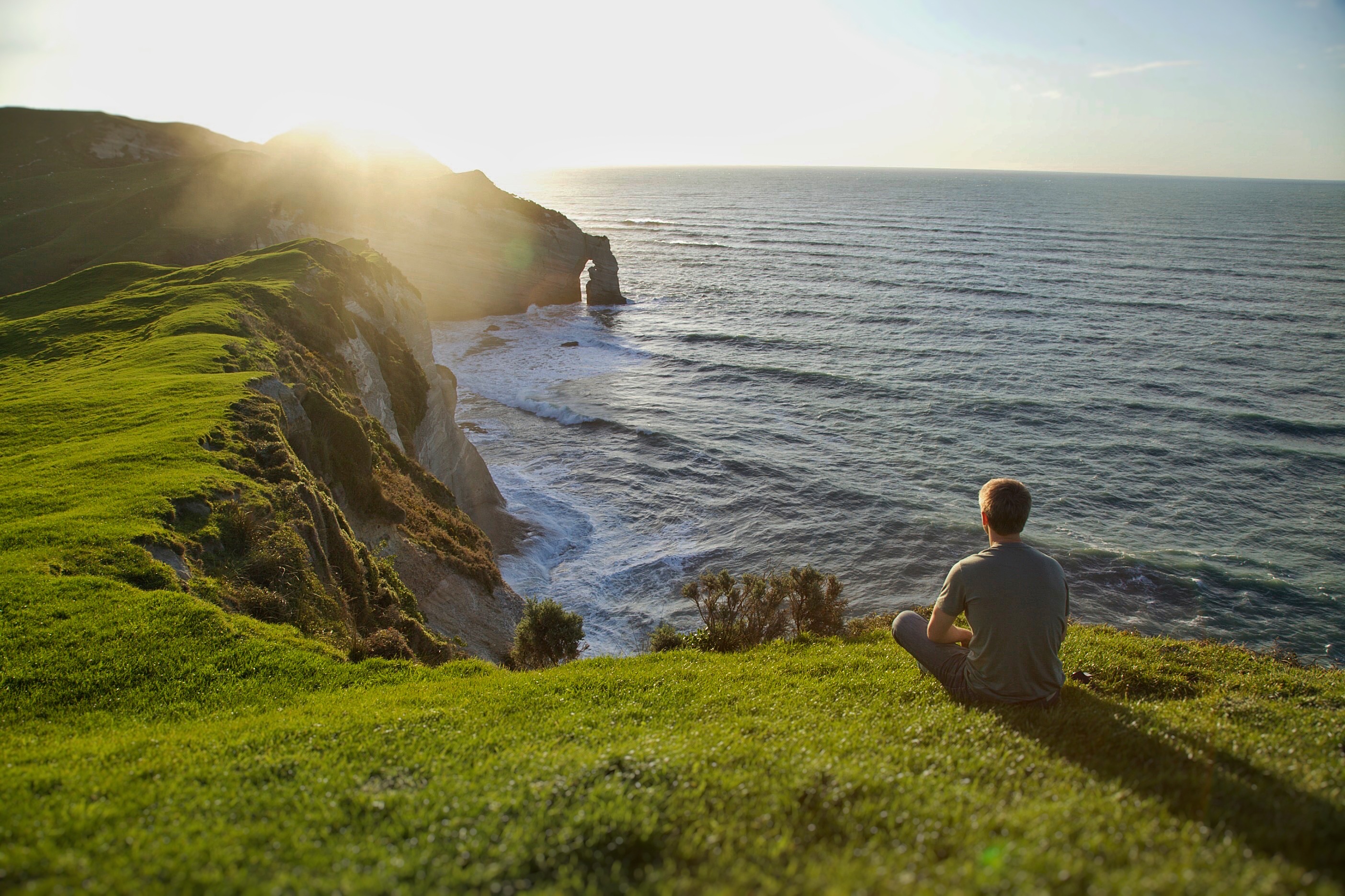 Cape Farewell New Zealand golden hour